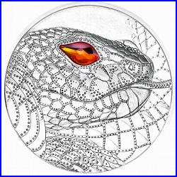 NGC PF70 2021 Austria Silver Crystal Coin World Eyes Serpent Creator
