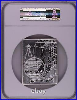 NGC PF70 France 2019 World Famous Painting Mona Lisa Silver Coin 500g