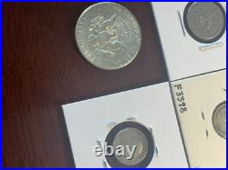NICE! US/World Foreign Silver Coin Lot 1857 Flying Eagle, Florin/90% Silver, + NICE! US/World Foreign Silver Coin Lot 1857 Flying Eagle, Florin/90% Silver, +