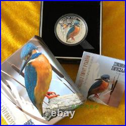 Niue 2014 17.5g Silver Coin The Fascinating World of Birds Common Kingfisher