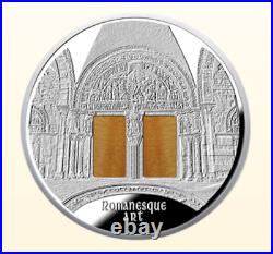 Niue 2014 Romanesque Art The Art that Changed the World 3 Oz 10$ Silver Coin