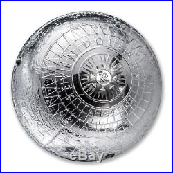 Niue 2015 7$ Seven New Wonders Of The World Coin Swarovski Crystal 7 oz Silver