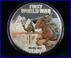 Niue 2017 First World War Centenary 5oz 999 Silver Proof Coin