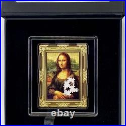 Niue 2021 World famous paint 4 pcs set silver&copper coin W box