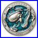 Octopus-Underwater-World-3-oz-Antigue-finish-Silver-Coin-5-Barbados-2021-01-rxa