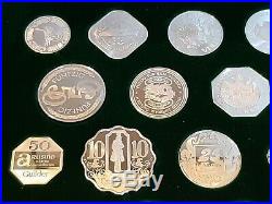 Official Gaming Coins Of The World's Great Casinos Sterling Silver Proof Finish