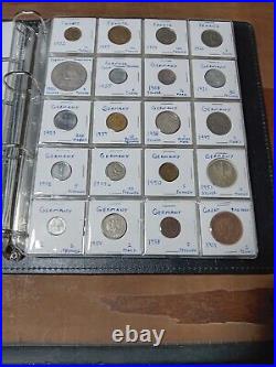 One Of A Kind World Coin Collection With Silver