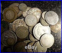 Over 1 Troy Pound 15.7 oz. Of U. S. & World Silver Coins with 1786 and BU Coins