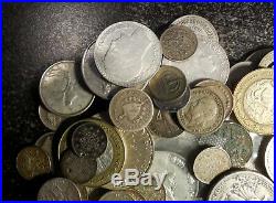 Over 1 Troy Pound 15.7 oz. Of U. S. & World Silver Coins with 1786 and BU Coins
