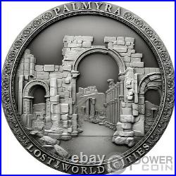 PALMYRA Lost World Cities 2 Oz Silver Coin 2$ Niue 2021
