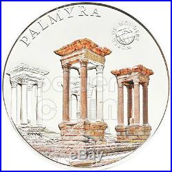 PALMYRA Syria World Of Wonders 5$ Silver Coin Palau 2012