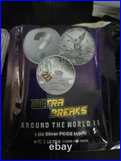 PCGS UltraBreaks Around the World II 2025 Year of the Snake MS70 Ag