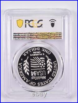 PR70 1994-S DCAM World Cup Commemorative Silver Dollar PCGS