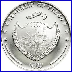 Palau 2010 5$ World of Wonders Statue of Liberty Silver Coin LIMIT 2500