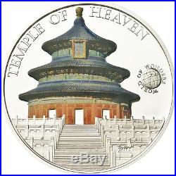 Palau 2011 5$ World of Wonders III Temple of Heaven Silver Coin LIMIT 2500
