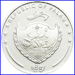 Palau 2011 5$ World of Wonders V Brandenburg Gate Silver Coin LIMIT 2500