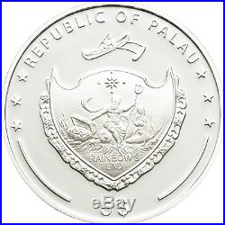 Palau 2011 5$ World of Wonders V Syrian city Palmyra Silver Coin LIMIT 2500