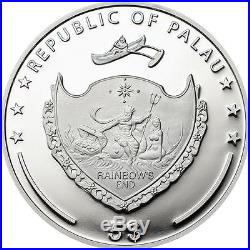 Palau 2014 $5 World of Wonders IX Mahabodhi Temple India 20g Silver Proof Coin