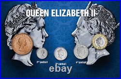 Queen Elizabeth II Coins from Around the World 5-Coin Set BU