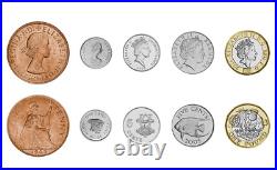 Queen Elizabeth II Coins from Around the World 5-Coin Set BU