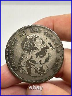 RARE 1804 Silver Dollar 5 Shilling Bank of England Crown! Rare World Coin