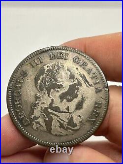 RARE 1804 Silver Dollar 5 Shilling Bank of England Crown! Rare World Coin