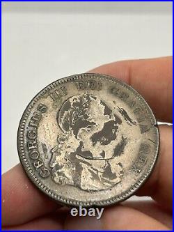 RARE 1804 Silver Dollar 5 Shilling Bank of England Crown! Rare World Coin