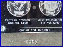 Rare 1 of 500'91 MN Twins World Seies Collectors Set, 7x1 Troy Oz Coins, Sealed