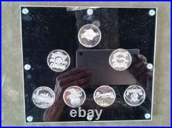 Rare 1 of 500'91 MN Twins World Seies Collectors Set, 7x1 Troy Oz Coins, Sealed