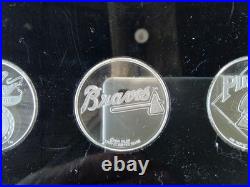 Rare 1 of 500'91 MN Twins World Seies Collectors Set, 7x1 Troy Oz Coins, Sealed