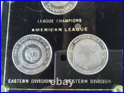 Rare 1987 MN Twins World Seies Collectors Set, 7x1 Troy Oz Coins, 7 oz's Total