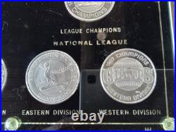 Rare 1987 MN Twins World Seies Collectors Set, 7x1 Troy Oz Coins, 7 oz's Total