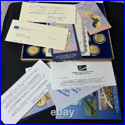 Rare 1995 World's Legendary Jet Fighters $10 Coin Commemorative Collection