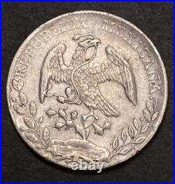 Rare Culiacan 1896 Cn AM Eight Reales Scarce Key Better Date Republic World Coin Rare Culiacan 1896 Cn AM Eight Reales Scarce Key Better Date Republic World Coin