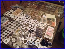 Rare Gold Coins, Silver, US and World Currency Lot