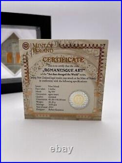 Romanesque Art That Changed The World ART COIN, 28.28 Grams. 999 Silver $1 Romanesque Art That Changed The World ART COIN, 28.28 Grams. 999 Silver $1
