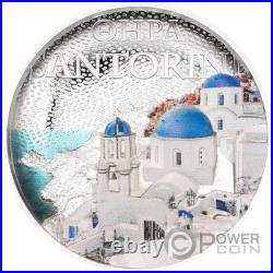 SANTORINI Architectures of the World 2 Oz Silver Coin 10$ Cook Islands 2025 SANTORINI Architectures of the World 2 Oz Silver Coin 10$ Cook Islands 2025
