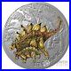 STEGOSAURUS-Prehistoric-World-1-Oz-Silver-Coin-1-Niue-2024-01-nzoz