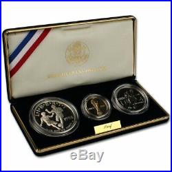 Set of Dollars Coins Proof/Proof in Gold, Silver, Copper Fifa World Cup 1994