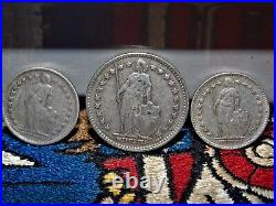 Silver World Coins Japan, France, Switzerland, Philippines, Great Britan, Canada