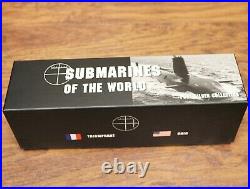 Submarines of the World Pure Silver Coin Collection