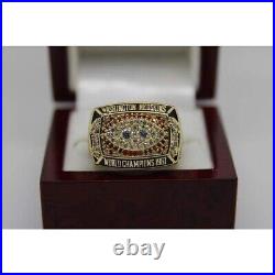 Super Bowl World Championship Ring (1987) For Men In 925 Sterling Silver