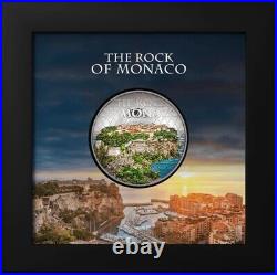 THE ROCK OF MONACO The Architectures Of The World 2 Oz Silver Coin