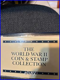 THE WORLD WAR ll COIN & STAMP COLLECTION SILVER IS 90% SEE MY NOTES IN COND