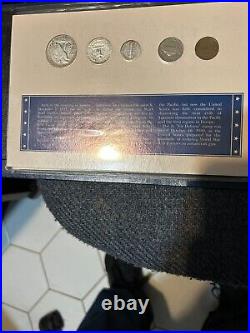 THE WORLD WAR ll COIN & STAMP COLLECTION SILVER IS 90% SEE MY NOTES IN COND