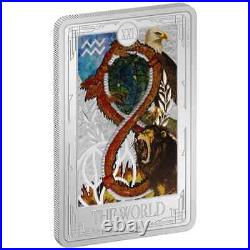 Tarot Cards The World 1oz Silver Coin Niue 2025 Tarot Cards The World 1oz Silver Coin Niue 2025