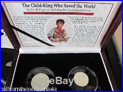 The Child King Who Saved The World From The Nazis King Peters 2 Silver Coins