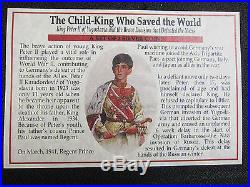 The Child King Who Saved The World From The Nazis King Peters 2 Silver Coins