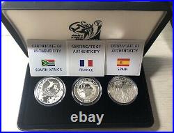 The Official Commemorative Coins Of The 2010 FIFA World Cup Silver Coins FS#21