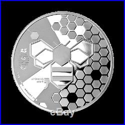 The Silver Bee- the Wonderful World 2019 1 oz 9999 Ag Proof bullion coin